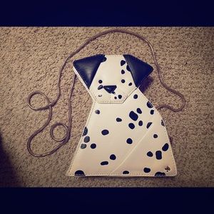 Kate Spade Dalmatian Leather Crossbody Purse Bag